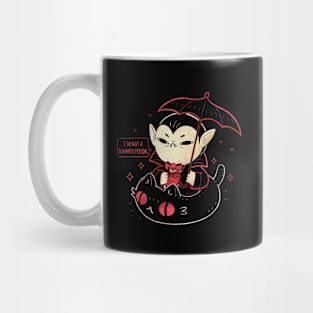 Cute Vampire Hates Summer Mug